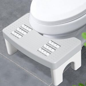 Komfortable und sichere Toilettenbenutzung mit dem Bcuuozeeing Toilettenhocker Erwachsene, tragbarer Hochstuhl für ältere Menschen und Kinder