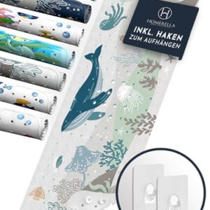 Antirutsch-Badewannenmatte 100% BPA frei inkl. Haken zum Aufhängen für Badewanne rutschfest und schimmelresistent