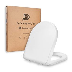 Toilettendeckel mit Absenkautomatik, Klodeckel mit Absenkautomatik, WC Deckel mit Absenkautomatik, Toilettensitz, Toilettenbrille, Klobrille, D-Form