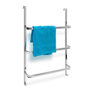 Edelstahl-Optik-Handtuchhalter-für-Badezimmer-und-Küche-silberner-Tischlerware