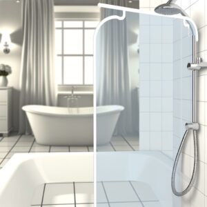 Badewannenspritzschutz