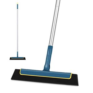 Duschabzieher für Badezimmer, segmentierter Design, verstellbare Länge, Reinigungswasser, Tierhaare, Seifenwasser und Wasserschieber