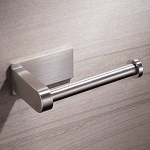 Toilettenpapierhalter aus Edelstahl für Küche und Badzimmer, selbstklebend, ohne Bohren