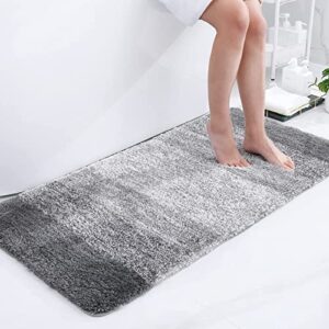 Weicher Badezimmer Teppich, rutschfester und waschbarer Badmatte für ein bequemes Badezimmer