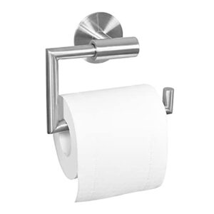 Toilettenpapierhalter mit modernem Design aus Edelstahl, Selbstklebende Wandmontage, 180 Grad Rotation, Praktisch und stilvoll für Bad, Küche oder andere Räume.
