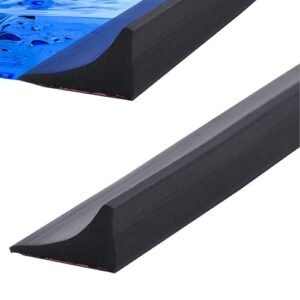 Silikon Wasserstopper für Duschen - Komfortable Duschtür ohne Wasserschwelle, wasserdicht und leicht zu reinigen
