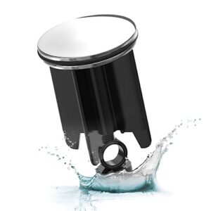 Universal Waschbeckenstöpsel 40mm, Edelstahl Abflussstopfen für alle Handelsüblichen Waschbecken und Bidets