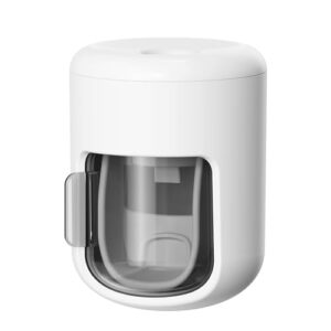 Automatischer Zahnpastaspender mit Abdeckung und Vakuumpumpe, staubdicht und wasserdicht für Badezimmer, ideal für Kinder und Erwachsene zur Mundhygiene