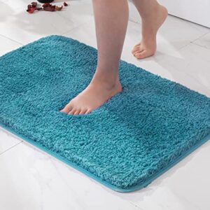Weiche Badteppich für Badezimmer, rutschfest und flauschig, ideal als Badvorleger oder für Wohnzimmer und Schlafzimmer