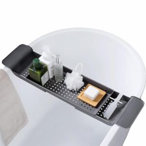 Badewannen Caddy für Badezimmer, Zubehör für Badewanne, Aufbewahrung und Erweiterung