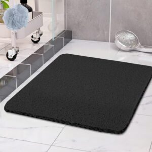 COSYLAND Duschmatte rutschfest 80 x 80cm - Duscheinlage rutschfest mit Ablauf und Weiche PVC-Luffa Antirutschmatte Badewanne