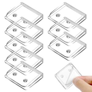 Duschvorhang-Clips Selbstklebende Dusch-Spritzschutz Clip Transparente Vorhang Clip Winddichte Vorhang Klammern Badezimmer Gardinenhalter Vorhang Clips für Dusche Verschütten