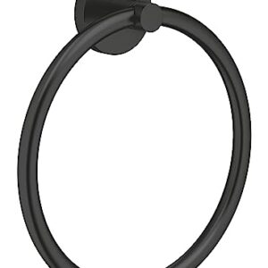 GROHE Start Handtuchhalter, ohne Bohren, für Badezimmer, schwarz, verdeckte Befestigung