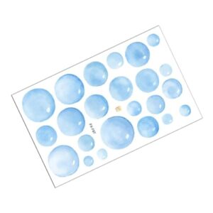 Badezimmer Wandtattoo Selbstklebender Deko Aufkleber für Badezimmer Wäsche Türdekoration Wandsticker Abnehmbar und Wasserfest Leicht Anzubringen ohne Werkzeug