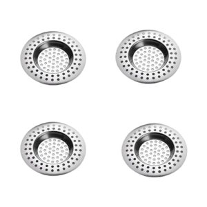 Hochwertiges Edelstahl Abflusssieb mit 90-Loch-Design, perfekt für Küchen, Badewannen und Waschbecken zum schnell ablaufenden Wasser