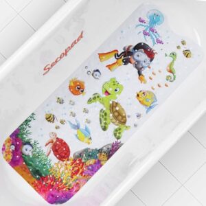 Rutschfeste Badematte für Kinder, 100% BPA-frei und maschinenwaschbar