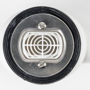 Haarsieb für Duschablauf, 1 Stück, in Weiß, kompatibel mit Viega Domoplex 6928 und 6929