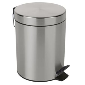 Stainless steel waste basket mit modernem Design, einfacher Öffnung und herausnehmbarem Innenbehälter für Badezimmer oder Küche
