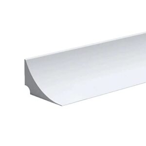 Hochwertiger Wasserstopper aus lebensmittelechtem organischem Silikon für Duschen, Badezimmer und Waschbecken. Selbstklebend und einfach zu installieren.