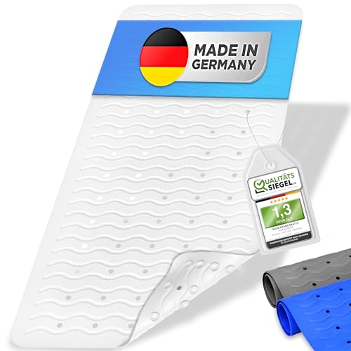 Badewannenmatte Rutschfest 100% BPA frei, ohne PVC, für jeden Altersgruppe geeignet, Antirutsch-Matte für Badewanne
