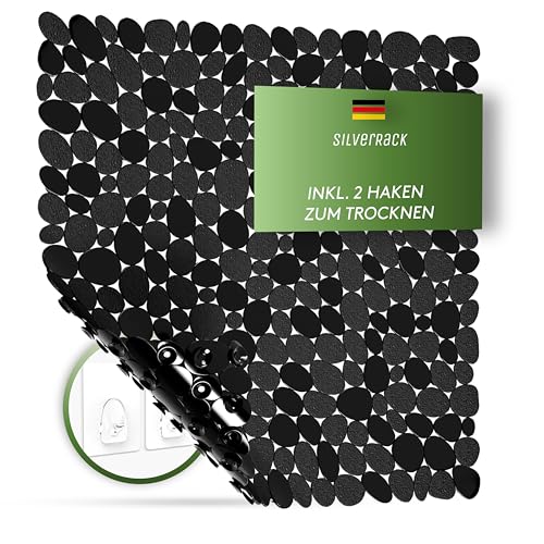 Rutschfeste Duschmatte für Kinder und Babys, 100% BPA frei, anti-rutschig, antibakteriell und maschinenwaschbar.