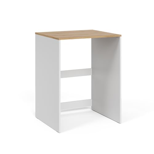 Vicco Waschmaschinenschrank Viktor in Weiß/Artisan, 68 x 88.2 cm - Modernes Badezimmerdesign mit hoher Funktionalität und einfachem Aufbau