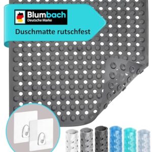 Rutschfeste Duschmatte mit 100% BPA-freiem Material, ideal für kleine und große Duschen sowie Badewanne, schimmelresistent und maschinenwaschbar