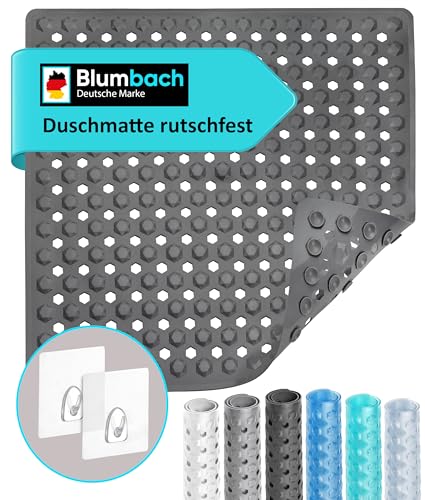 Rutschfeste Duschmatte mit 100% BPA-freiem Material, ideal für kleine und große Duschen sowie Badewanne, schimmelresistent und maschinenwaschbar