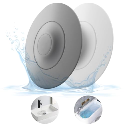 Praktisches Abflusssieb Gummi für Badewannen, Waschbecken und Küchen mit Press und Haarsiebfunktion