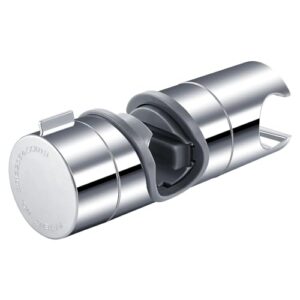 Verstellt bar Duschhalterung für Handbrause, 360° drehbarer Brausehalter aus ABS Kunststoff, Universal Halterung für Slide Bar 19-25 mm Außen Durchmesser