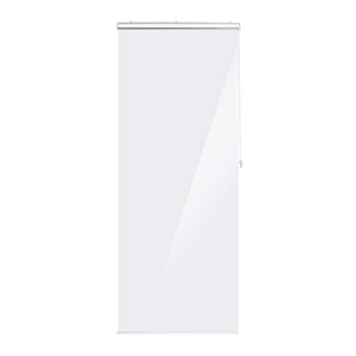 Durchsichtiges Duschrollo für Duschen und Badewannen, wasserabweisend, 80x240 cm