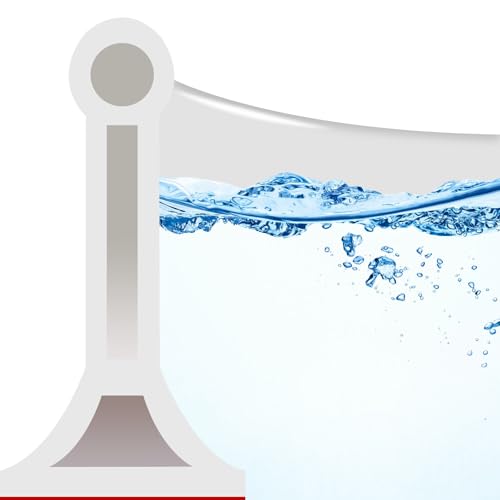 Schwallschutzleiste für Duschschwelle, 4cm Höhe, Wasserbarriere, Schwellschutz für Badewanne und Dusche