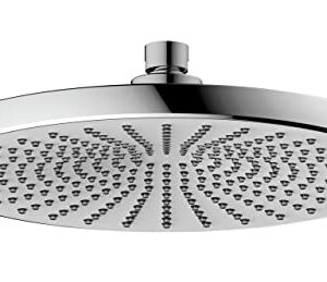 Regenduschkopf Ultimate Shower mit Softrain-Funktion, Chrom/Weiß, Silber Glänzend, 25302100