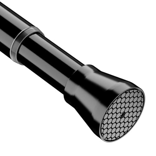 Gardinenstange ohne Bohren - Teleskopartige Konstruktion, verstellbar von 70-127 cm, für Badezimmer, Fenster, Küche und Schrank