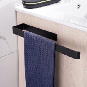 Aluminium Handtuchhalter, ohne Bohren benötigen, geschirrtuchhalter für Bad & Küche, einfach und großzügiges Design