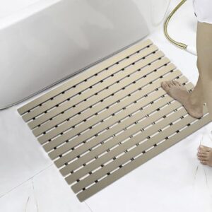 Antibakterielle Fußmatte mit Drainagefunktion für Bad, Duschrost und Saunarost - Nassraummatte für Umkleiden und Schwimmbäder