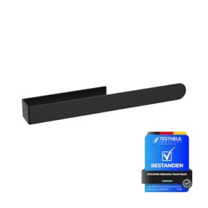 Handtuchstange aus Edelstahl ohne Bohren, ideal für Bad und Küche, einfach zu installieren und langlebig