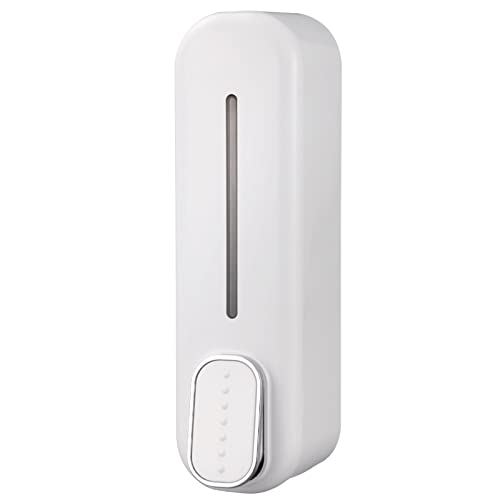 Badezimmer-Wandmontage für Shampoo, Duschgel und Handdesinfektionsmittel mit transparentem Fenster