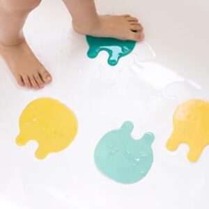 Rutschfester Badebegleiter für Kinder, Badematte mit flexibler Form und guter Haftung an der Wanne