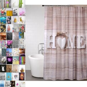 Sanilo Duschvorhang, wasserdicht, Anti-Schimmel-Effekt, Hochwertiger Duschvorhang für das Badezimmer