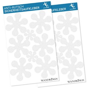 Anti-Rutsch-Sticker mit Blumen - Sicherheit in Badewanne und Dusche
