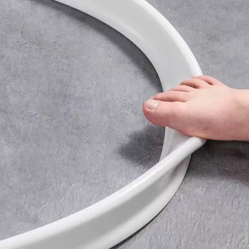 Wassersperre Schwelle, selbstklebender Wasserdamm für Badezimmer, Wasserbarriere zum Trockenen halten