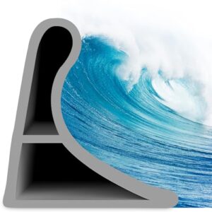 Silikon-Duschschwelle-Wassersperre-für-Duschabtrennung-Küche-Schwallschutz-leiste-Dusche-selfklebend