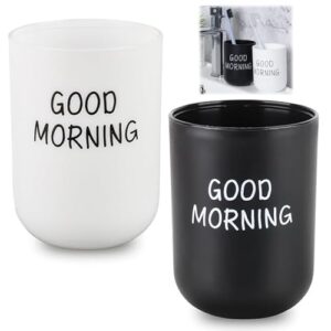 Zahnputzbecher aus Kunststoff, wiederverwendbar, ideal für täglichen Gebrauch in Badezimmer oder als Trinkbecher bei Reisen