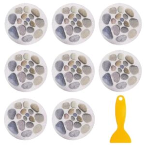 Antirutsch Aufkleber für Badewanne, rutschfeste Badewannen Aufkleber 8 Stück Selbstklebende Antirutsch Sticker Dusche Antirutsch Aufkleber Matte