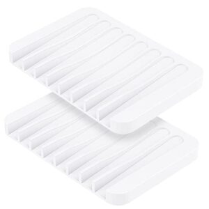 Seifenschale Silikon, Seifenhalter für Badezimmer und Küche, rutschfestes Design, Seifenablage für Bad