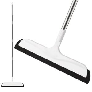 Wasserschieber für nassen Boden, Schaumabzieher für Dusche Bad Küche Tierhaare, multifunktionales Werkzeug zum Trocknen und Reinigen von Böden