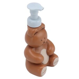 Netter Seifenspender in Cartoonbärenform für Badezimmer, nachfüllbarer Pumpenflasche für Shampoo und Seife