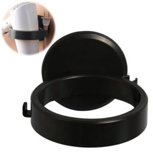 Praktischer und stylisher Haartrocknerhalter für Ihr Badezimmer. Wandhalter aus hochwertigem ABS-Kunststoff + Acrylkleber, ideal für die meisten Haartrockner geeignet.