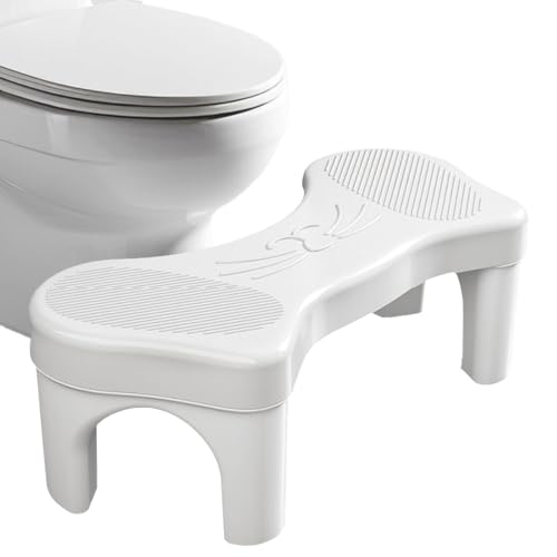Komfortabler Toilettenhocker für Erwachsene mit ergonomischem Design und robustem Material, ideal für einen gesunden Stuhlgang